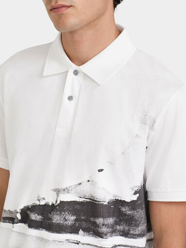 MERTO Polo-shirt with art print - 3