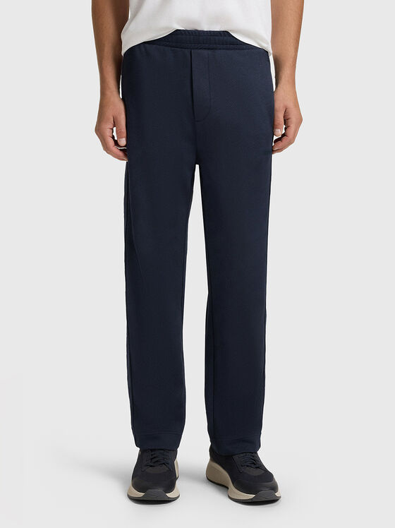 Sport trousers with accent pocket - 1