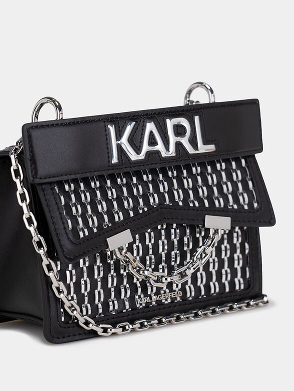 Crossbody bag with embossed logo - 2
