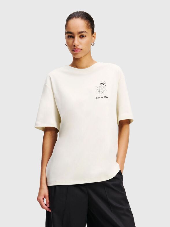 KARL LAGERFELD X JORGE PARRA oversized T-shirt - 1