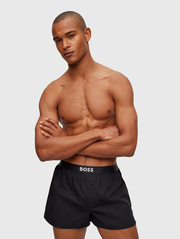 Two-pack boxers with logo waistbands - 6