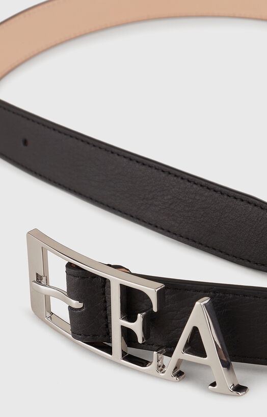 Leather belt with logo buckle brand EMPORIO ARMANI  display picture 2
