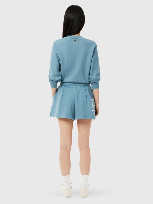 Cotton shorts with logo - 2