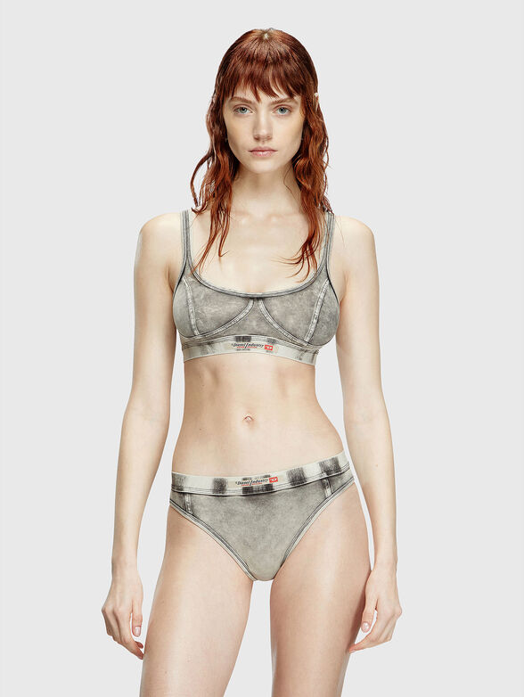 KASSIE-DNM bra with logo - 1