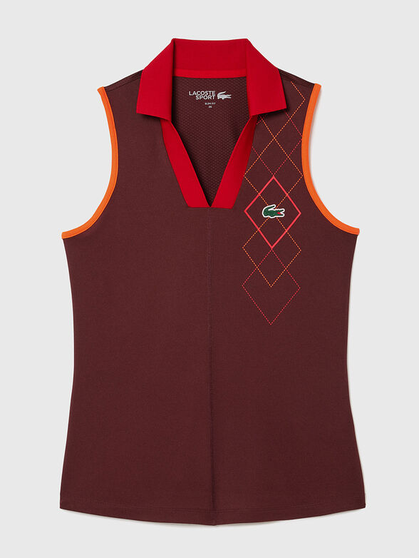 Polo shirt with contrasting details - 1