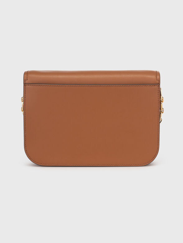 Black leather crossbody bag - 3