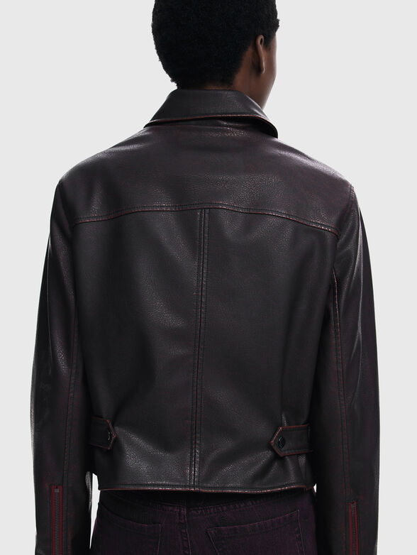 BRENDA jacket made of eco leather  - 4