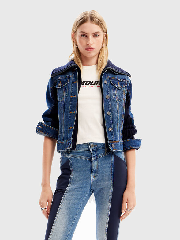 Jeans with accent elements - 3