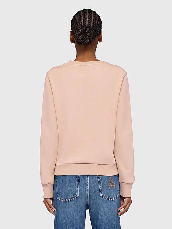 Black cotton sweatshirt - 3