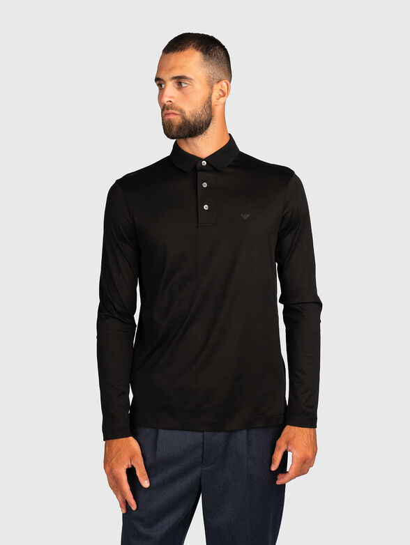 Long sleeved polo shirt - 1