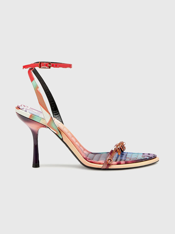 D-VINA graphic print sandals - 1