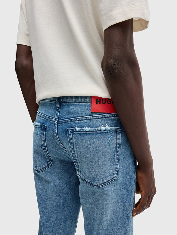Slim jeans with washed effect - 3