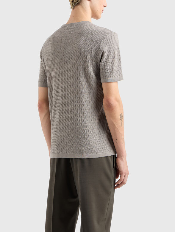 Wool blend T-shirt - 3