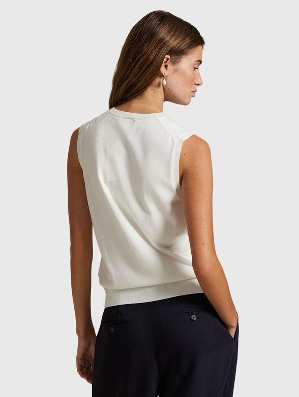 Sleeveless sweater - 3