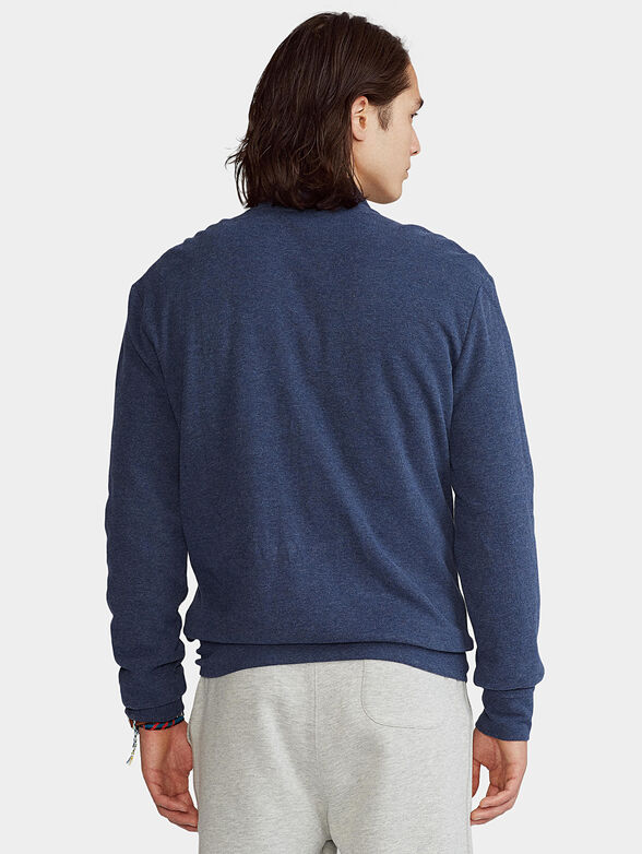 Sweatshirt with embroidered logo - 3