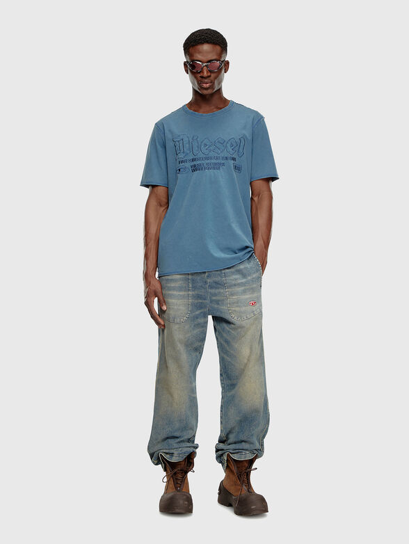 T-RAWJUST T-shirt with accent embroidery - 2