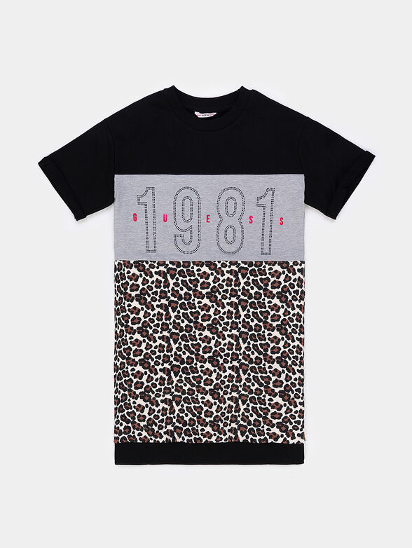 Sports dress with animal print - 1