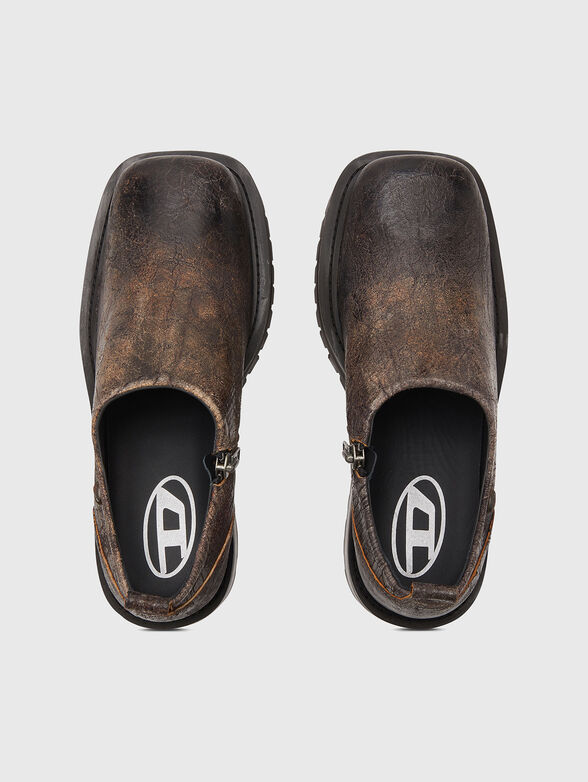 D-TEXAN CLOG leather shoes - 6