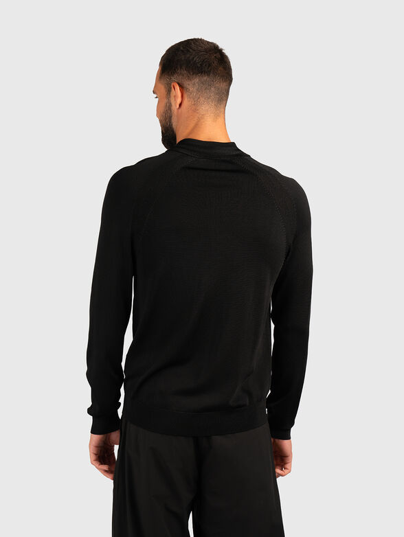 Sweater with zip and logo  - 2