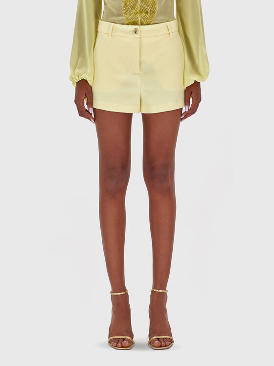 Yellow shorts pants - 1