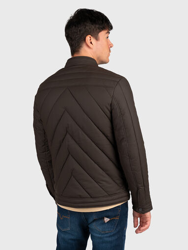 Black quilted jacket - 3