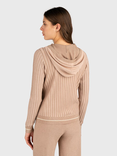 Sweatshirt with hood and logo - 3