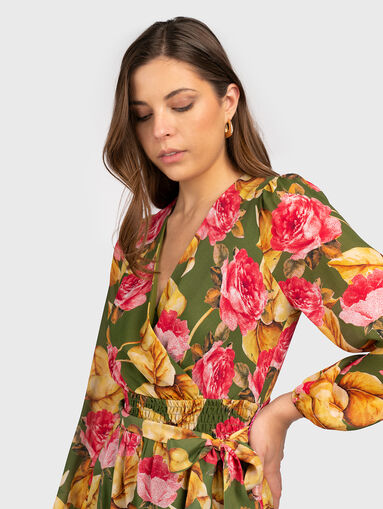DIANA dress with floral print - 3