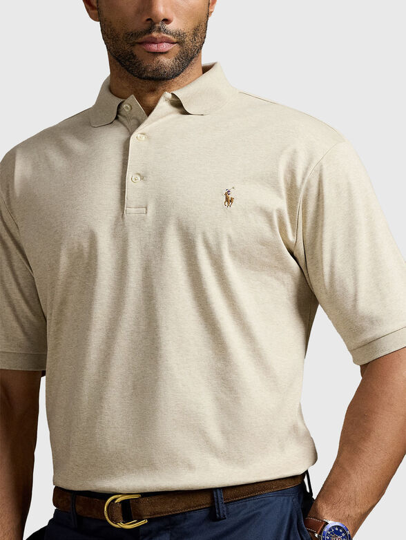 Polo shirt with embroidered logo - 4