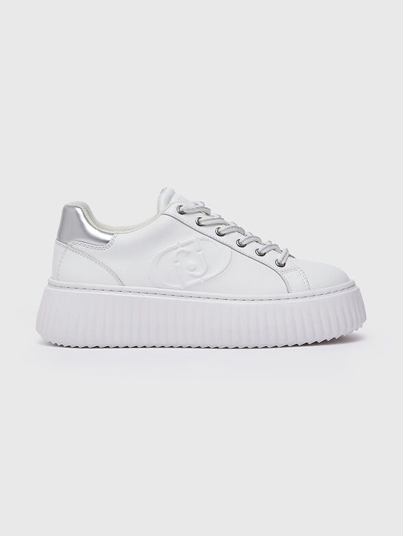 White leather shoes - 1