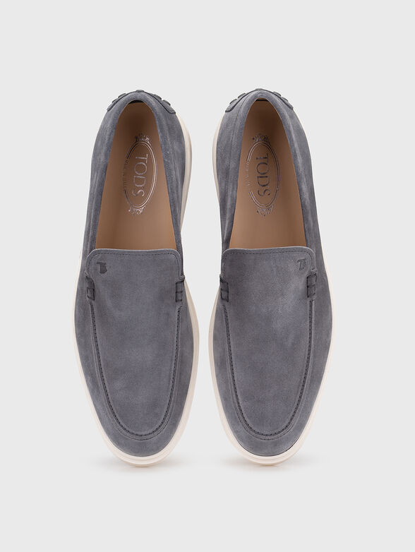 Slipper loafers in suede - 6