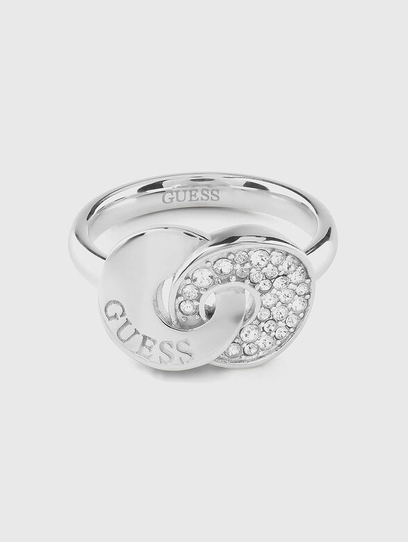 BLOOMING SUMMER ring with rhinestones - 2