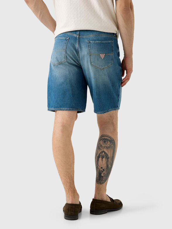 Denim shorts - 2