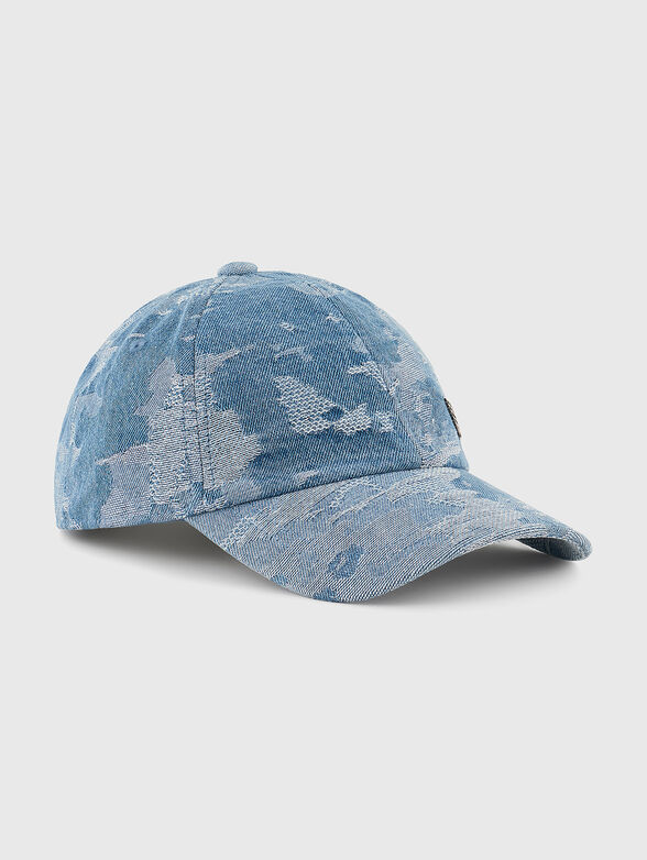Denim baseball cap - 1