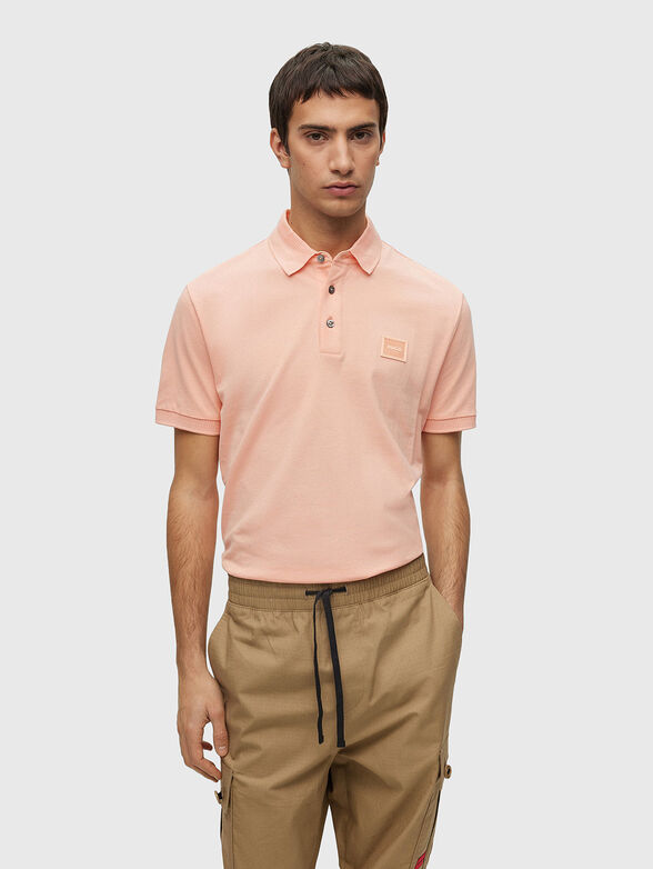 Polo shirt with accent detail - 1