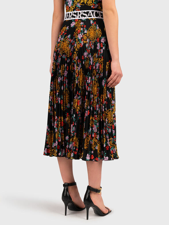 Skirt with floral print - 2