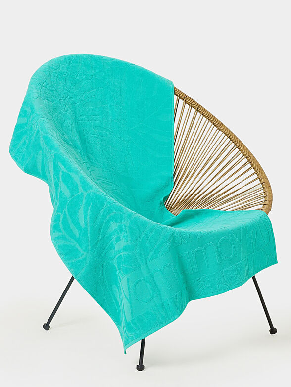 SUMMER GLAM blue beach towel - 2