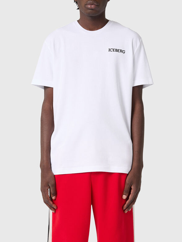 T-shirt with print on the back - 1