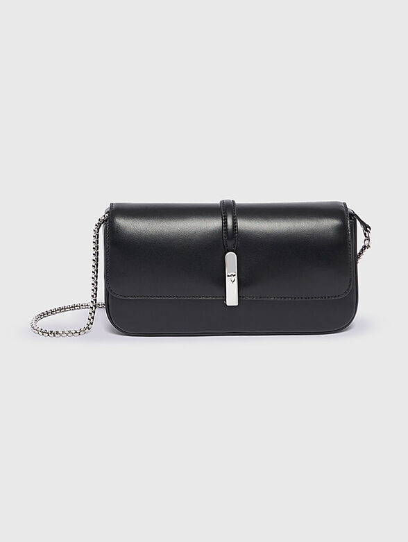 Small leather bag with silver details - 1
