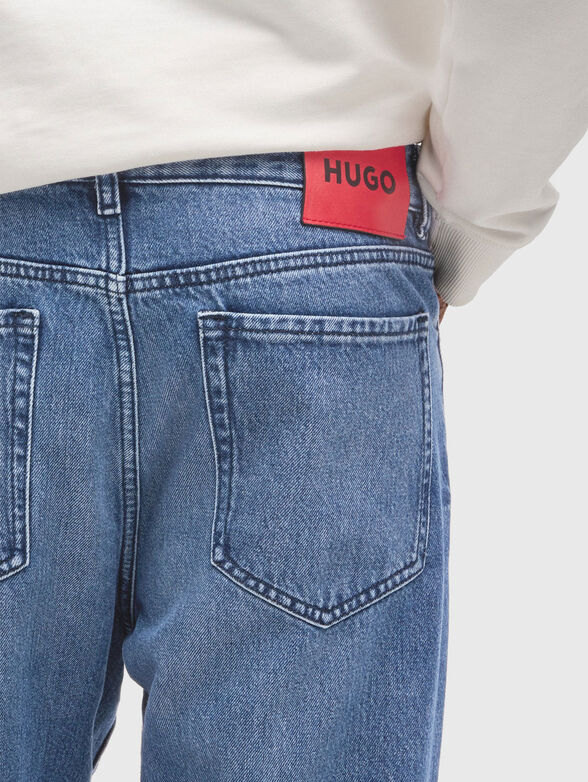 Slim fit jeans with vintage effect - 3