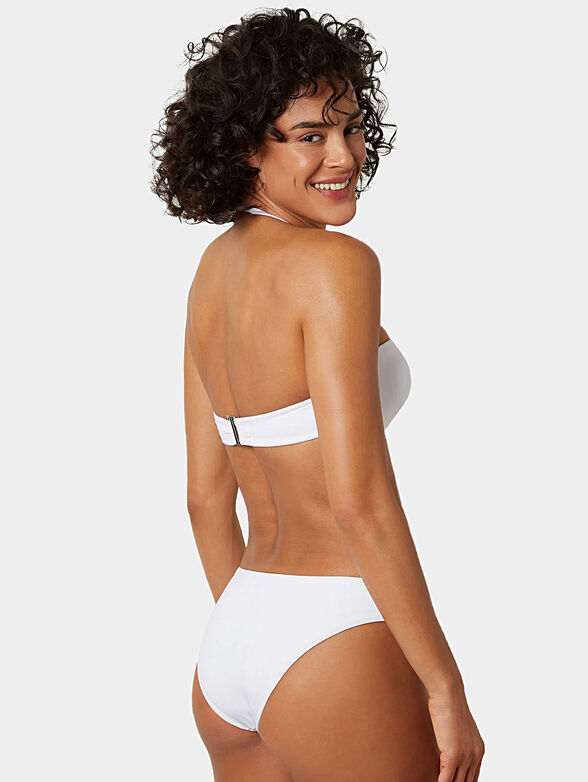 ESSENTIALS bikini bra in white color - 2