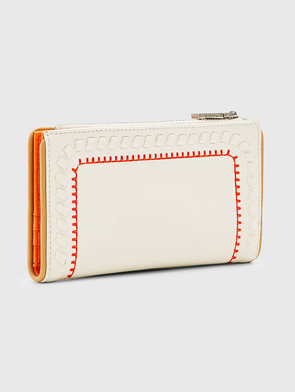 Wallet with contrasting details - 2