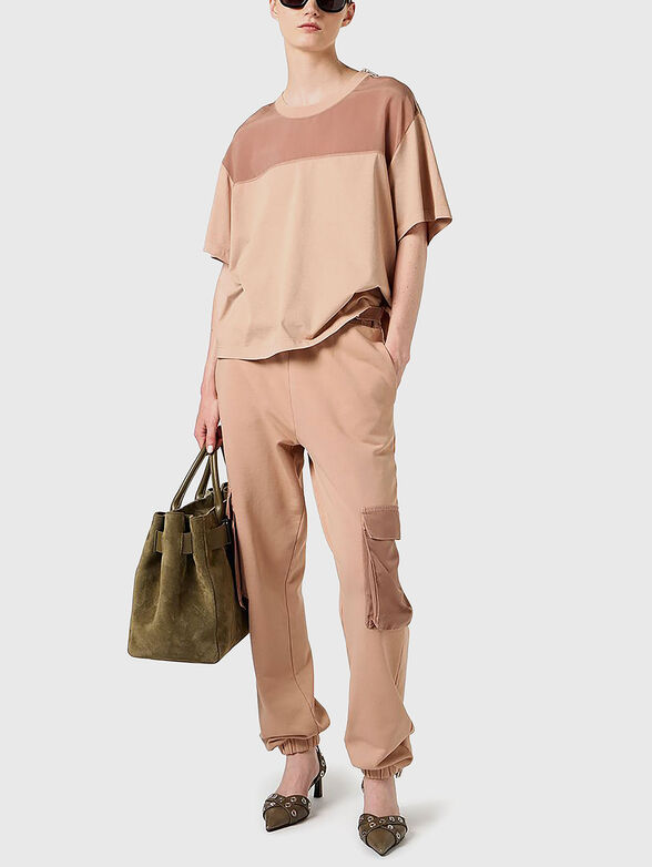 Cotton T-shirt with logo - 2