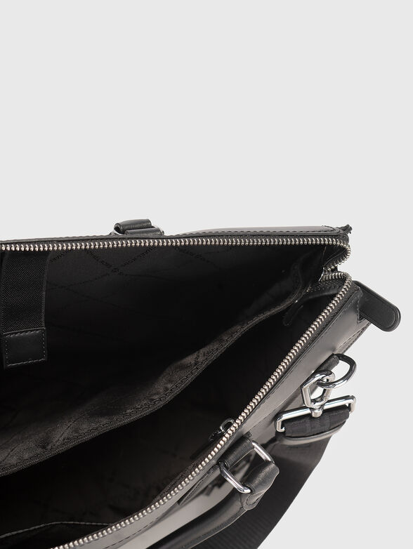 Leather bag with long strap - 6