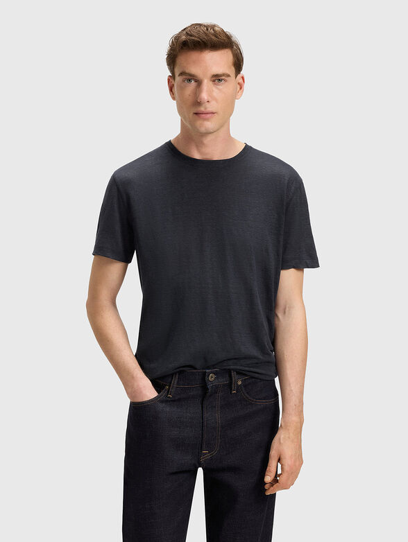 BECKHAM x BOSS linen T-shirt - 1