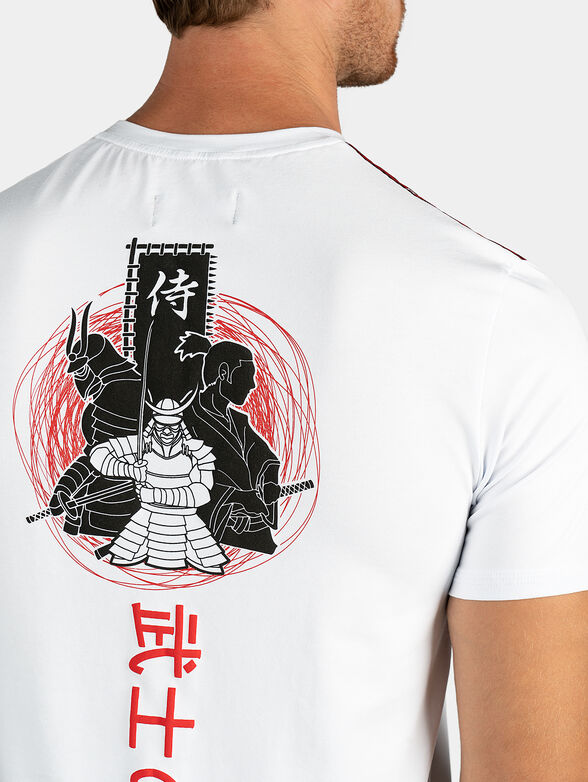 White printed tee - 5