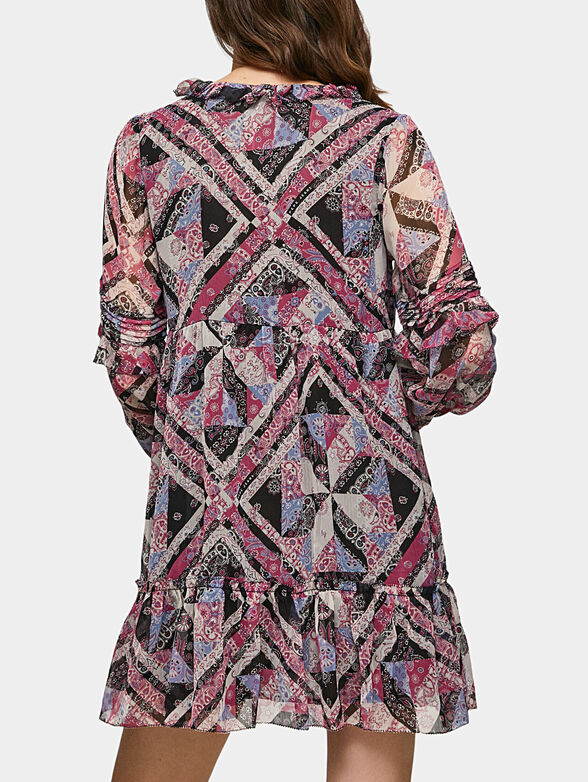 PITU dress with V-neckline - 2