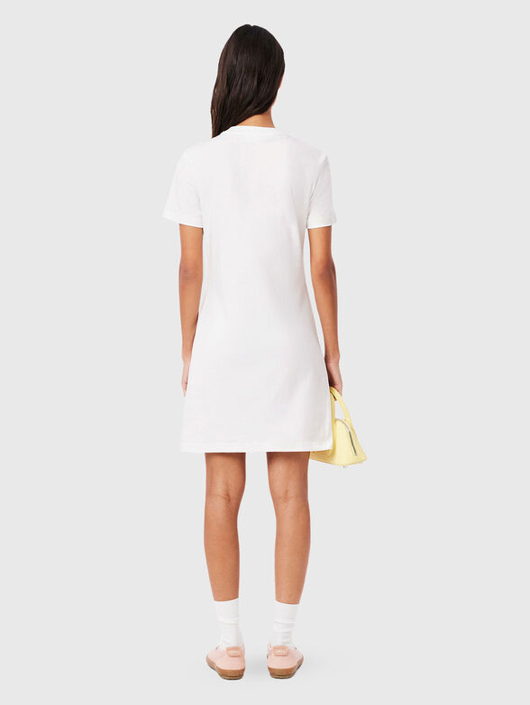 Short sleeved mini dress with logo - 2