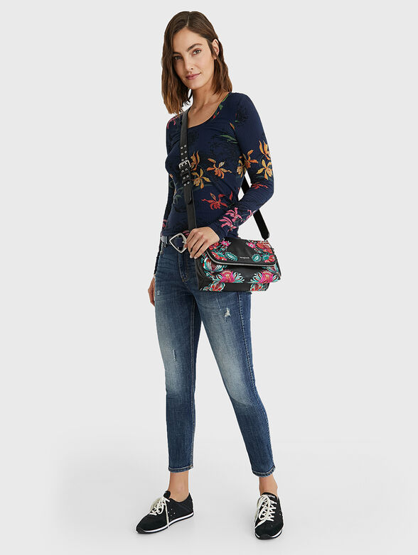 BRUSELAS Blouse with floral print  - 2
