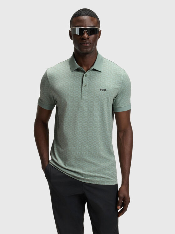 PADDY cotton polo shirt with logo - 1