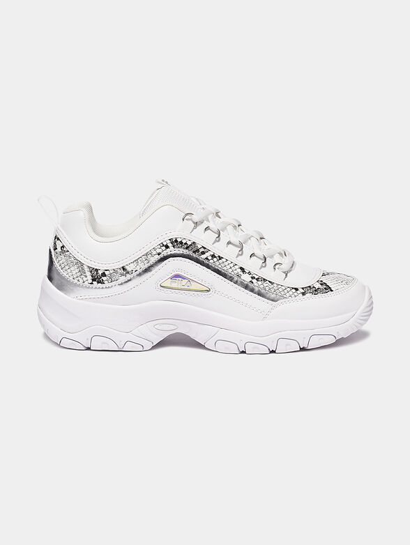 Sneakers STRADA A in black with print - 1